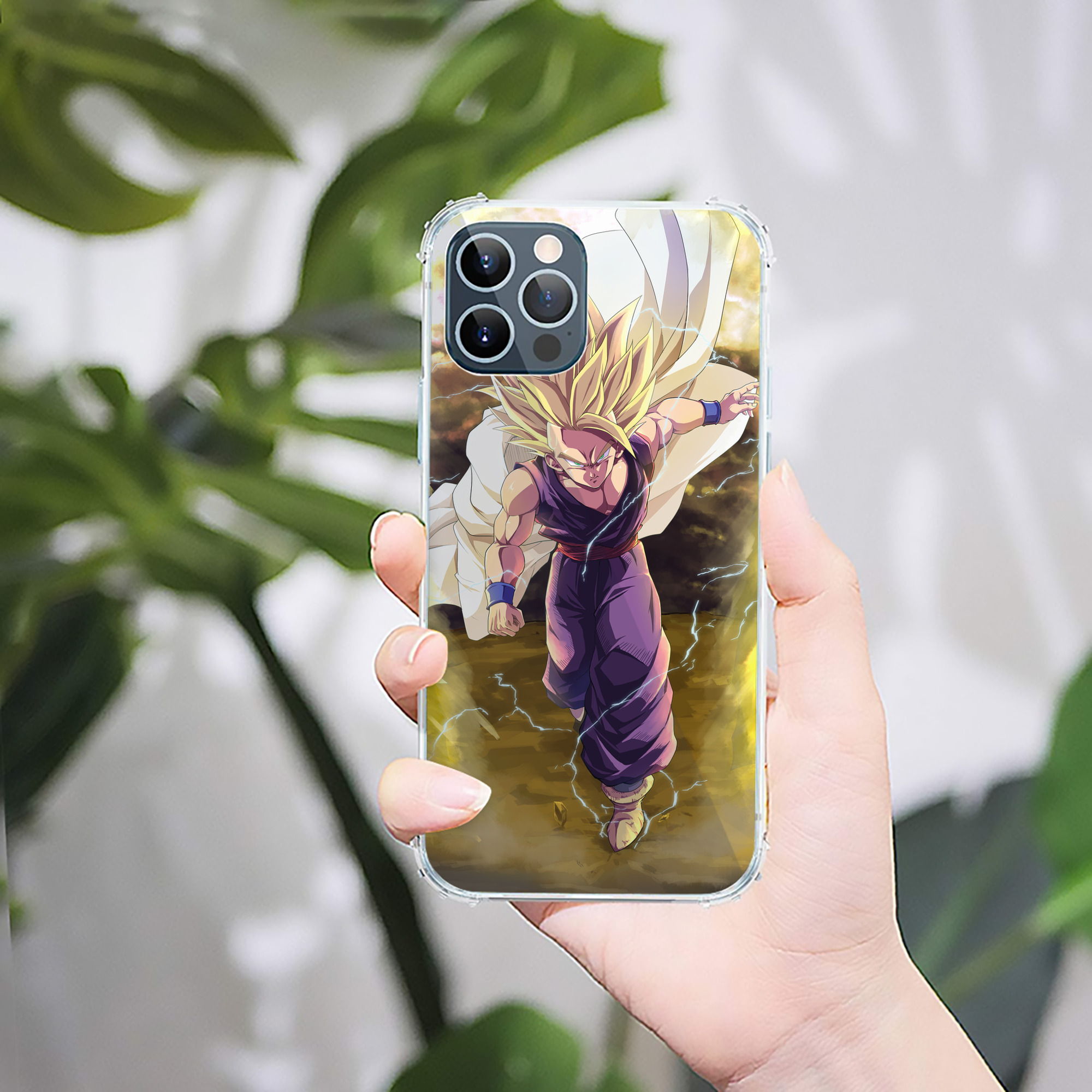 （画像用） ドラゴンボール DRAGON BALL 【iPhone 12シリーズ対応】透明スマホケース（クリアソフトケース）